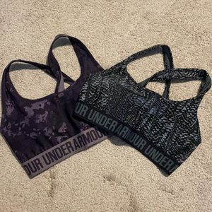 2 Under Armour Sports Bras size M